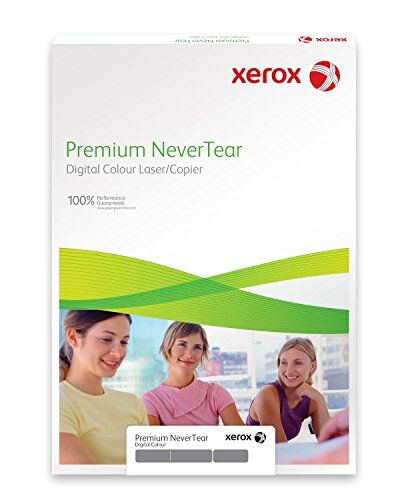 Xerox Carta sintetica in poliestere Premium Never Tear, formato A4, 365 g/m², 100 fogli