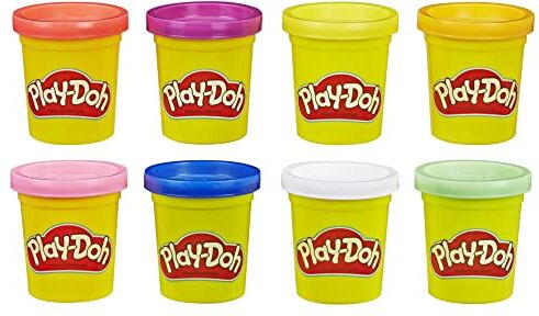 Hasbro Play-Doh Confezione da 8 vasetti di pasta da modellare