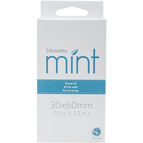 Silhouette Il Kit Contiene Tutti i Materiali necessari per Creare i Tuoi timbri Personalizzati con la Macchina Mint, Multicolore, 1 Count (Pack of 1)