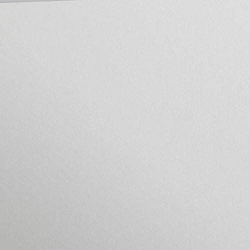 Clairefontaine Rif. C Carta da disegno liscia colorata Maya (confezione da 25 fogli) Carta da 270 g/m² A1 (84 x 59,4 cm) Colore grigio chiaro Tinta profonda, senza acidi, pH neutro