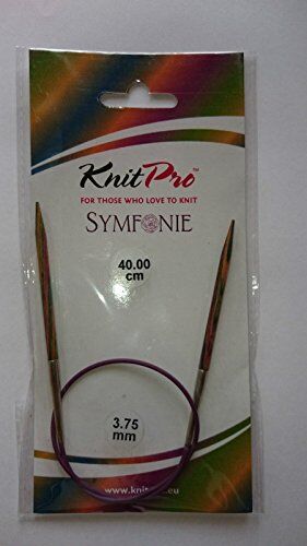 KnitPro Symfonie Ferro Circolare con Punte in Legno 3.75