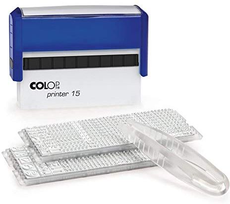 Colop Printer 15 Set 2 cifre da mettere per extralange testi