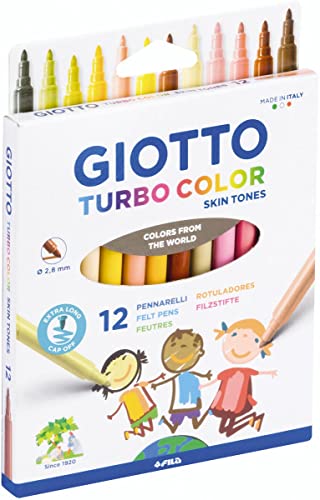 Giotto TURBO COLOR SKIN TONES 12 colori della pelle