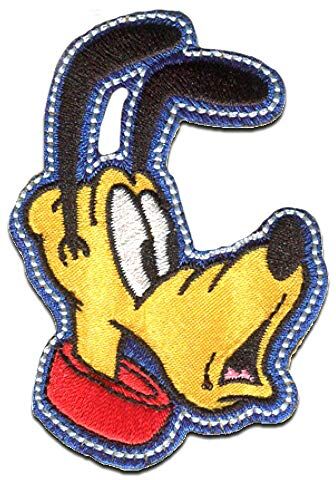 Comercial Mercera Disney Pluto Toppa decorativa termoadesiva 7 x 5 cm