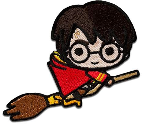 Catch the Patch Harry Potter © sulla scopa Toppe termoadesive Patch Toppa ricamate