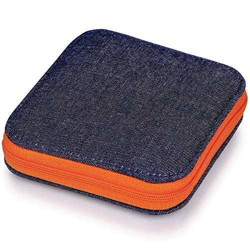 Prym Sewing Kit in Denim Case, Orange, taglia unica