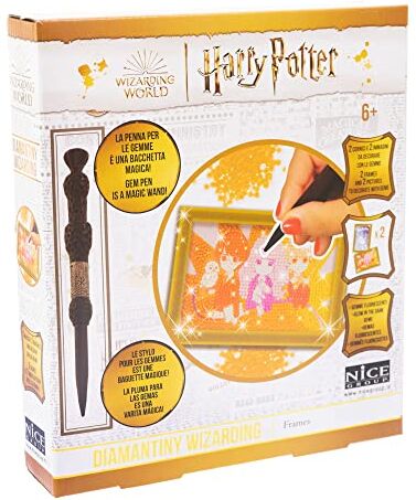 DIAMANTINY Harry Potter – Wizarding Deco Frames – Kit crea il Mosaico, Attività Crystal Art, Diamond Painting, 2 Quadretti da Decorare con Gemme cod