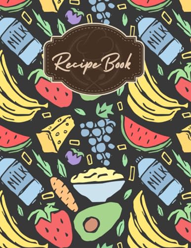 Genius RECIPE BOOK: Blank Recipe Book   Contains120 Pages For You To Write Your Favorite Recipes And 8.5" X 11