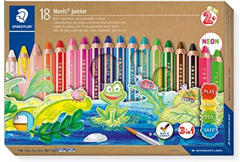 Staedtler Matita colorata 3 in 1 Noris Junior