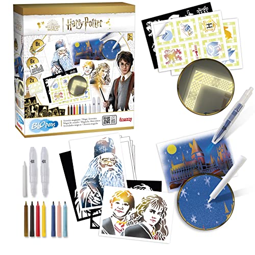 Lansay Blopens Set di attività Harry Potter Disegni e colorazione A partire da 7 anni