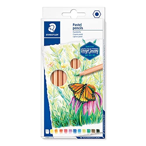 Staedtler Design Journey 146P C12 matite colorate pastello, confezione da 12