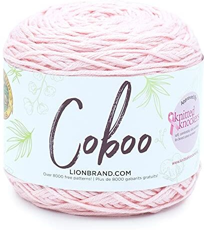 Lion Brand Yarn Coboo Yarn, rosa