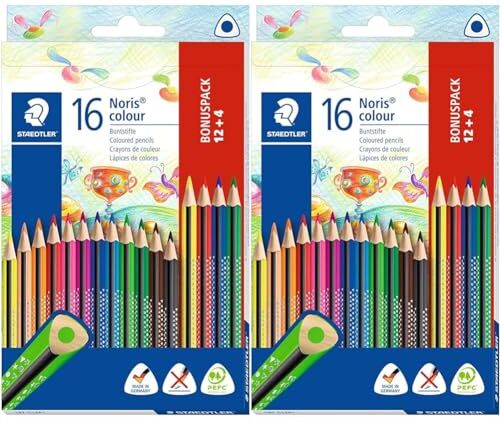 Staedtler Matite colorate Noris Club (Confezione da 2)