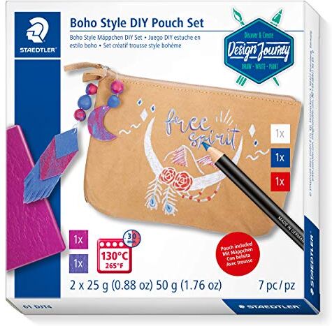 Staedtler 61 DJT4 Design Journey boho set di sacchetti fai da te