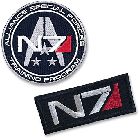 Generic N7 Alliance Special Forces Set di toppe ricamate con ferro da stiro