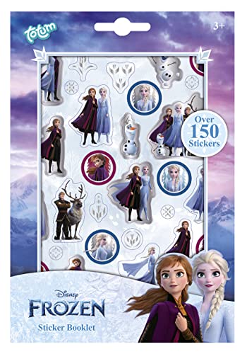 Totum Frozen II  Libro di adesivi Frozen II con oltre 175 adesivi magici di Anna & Elsa, per scrapbooking e artigianato