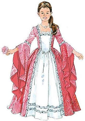 McCall's 'Misses/Bambini/Principessa Costumi Girls' Miss (Sml Med LRG XLG) Pattern