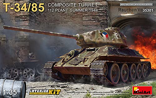 MiniArt 35301 1:35 T-34-85 Composite Turret 112 Plant. Summer 1944