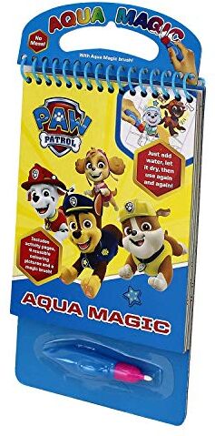 Guaranteed4Less Paw Patrol Aqua Magic, libro da colorare senza pasticcio, riutilizzabile, divertente attività di disegno