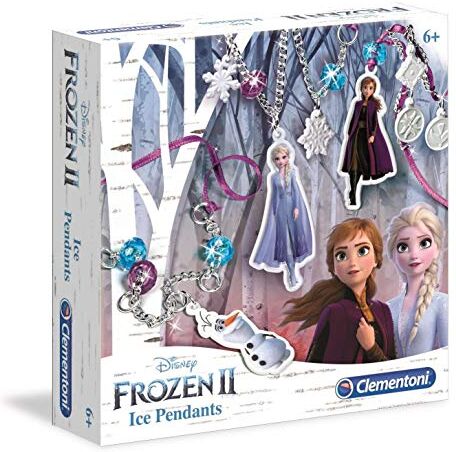 Clementoni - Frozen 2-Frostige Anhänger Disney Gioco, Multicolore,