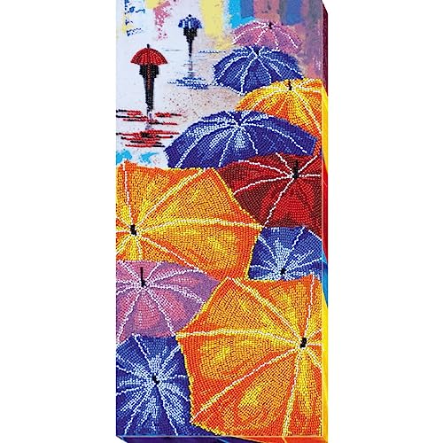 ART Kit da Ricamo per Punto Perlato, Cotone, Multicolore, 40x19cm