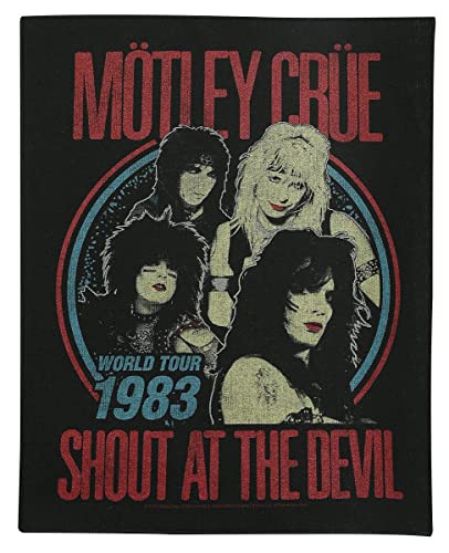 Motley Crue Mötley Crüe Shout At The Devil Unisex Toppa schiena multicolore 95% cotone, 5% poliestere