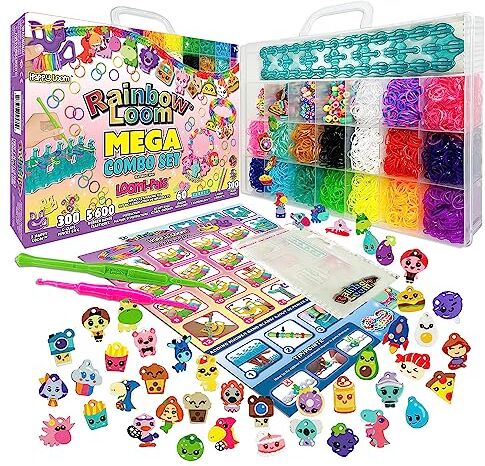 Bandai - Rainbow Loom Mega Combo Set, Colore, CD00101