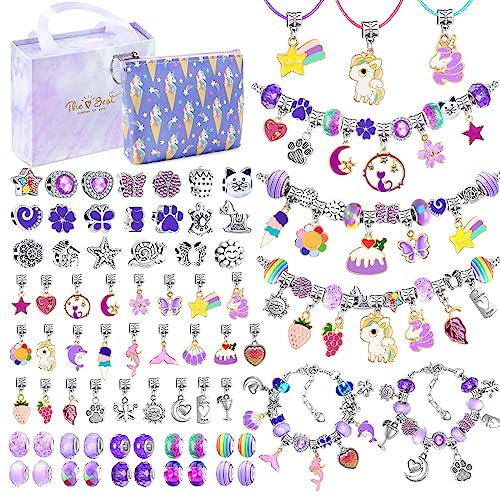 WEVOL Regalo Bambina 5-14 Anni, Kit Braccialetti Fai da Te Ragazza Braccialetti Giocattolo Idee per Natale Originali Compleanno Gioielli