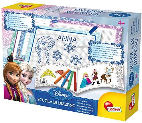 Lisciani Giochi Frozen Scuola di Disegno Disney Princess Gioco per Bambini, 47833