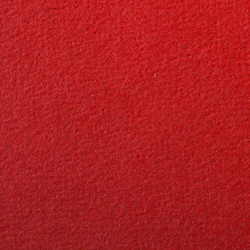 Clairefontaine Pochette carta da disegno colorata Etival Color, doppia grana, 25 fogli 21x29.7 cm 160 g, rosso papavero