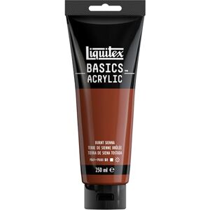 Liquitex Basics Pittura acrilica, Pigmenti per artisti monopigmentati, Resistente alla luce, durevole nel tempo, Finitura satinata, Tubo da 250 ml Terra Di Siena Bruciata Liquitex Basics Pittura acrilica, Pigmenti per artisti monopigmentati, Resistente alla luce, durevole nel tempo, Finitura satinata, Tubo da 250 ml Terra Di Siena Bruciata