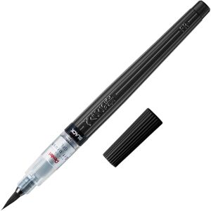 Pentel Colour Brush pennello inchiostro base acqua, nero Pentel Colour Brush pennello inchiostro base acqua, nero