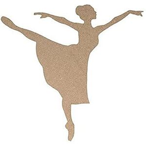 Marca Generica Dançarina MDF 15 cm Supporto - Supporto Marca Generica Dançarina MDF 15 cm Supporto - Supporto