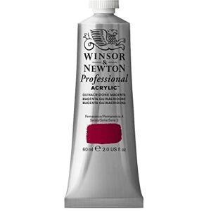 Winsor & Newton Professional Acrylic Color Fine, 60 ml Magenta Quinacridone Winsor & Newton Professional Acrylic Color Fine, 60 ml Magenta Quinacridone