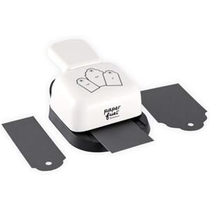Paperfuel Maker 3 in 1, 3,8 cm, 5 cm e 6,4 cm, in plastica/Metallo, Bianco, 14 x 8 x 5 cm Paperfuel Maker 3 in 1, 3,8 cm, 5 cm e 6,4 cm, in plastica/Metallo, Bianco, 14 x 8 x 5 cm