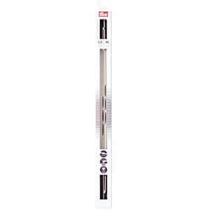 Prym ergonomics (40 cm, 3,00 mm) ago a Ferri da Maglia 1 Pezzi Prym ergonomics (40 cm, 3,00 mm) ago a Ferri da Maglia 1 Pezzi