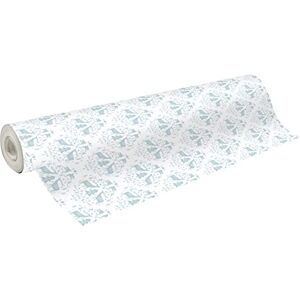 Clairefontaine Excellia 80g - Cervi Pini Blu Bianco Carta Regalo Clairefontaine Excellia 80g - Cervi Pini Blu Bianco Carta Regalo