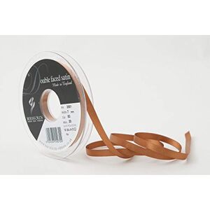 Berisfords - Satin Double-Sided 83 Sable - 7mm - Ribbon Berisfords - Satin Double-Sided 83 Sable - 7mm - Ribbon