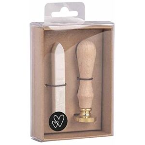 Rayher Set sigillo cuori, 2,5cm ø, bianco metallico, 1 timbro, 1 cera ca 12g, box blis. 1set Rayher Set sigillo cuori, 2,5cm ø, bianco metallico, 1 timbro, 1 cera ca 12g, box blis. 1set