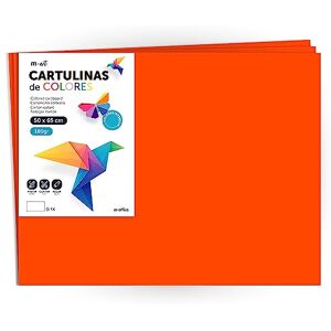 M-OFFICE Cartoncini Colorati - 50x65 cm, 180g, Colori Vari M-OFFICE Cartoncini Colorati - 50x65 cm, 180g, Colori Vari