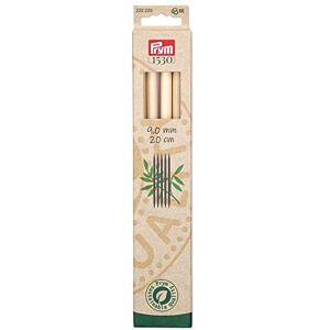 Prym 1530 Bamboo (20 cm, 9,00 mm) Ago per maglieria a doppia punta 1 unità Prym 1530 Bamboo (20 cm, 9,00 mm) Ago per maglieria a doppia punta 1 unità