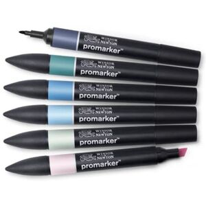 Winsor & Newton ProMarker 6 Pennarelli Skyscape Winsor & Newton ProMarker 6 Pennarelli Skyscape