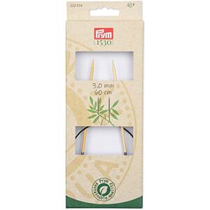 Prym 1530 Bamboo (60 cm, 3,00 mm) Ago a maglia circolare 1 unità Prym 1530 Bamboo (60 cm, 3,00 mm) Ago a maglia circolare 1 unità