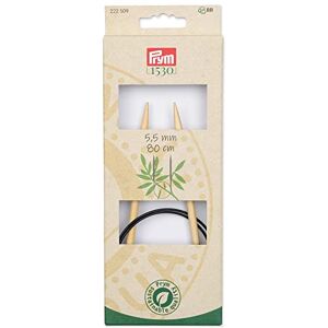 Prym 1530 Bambù (80cm, 5.50mm) Circolare Ago 1 Ago Prym 1530 Bambù (80cm, 5.50mm) Circolare Ago 1 Ago