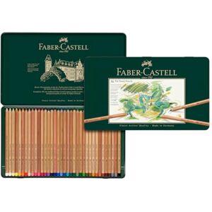 Faber-Castell Matite per artisti Pitt Pastel, astuccio in metallo da 36 Faber-Castell Matite per artisti Pitt Pastel, astuccio in metallo da 36