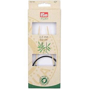 Prym 1530 Bambù (80cm, 2.50mm) Circolare Ago 1 Ago Prym 1530 Bambù (80cm, 2.50mm) Circolare Ago 1 Ago