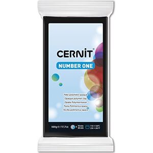 Cernit Argilla da manipolare, 500 g Nero Cernit Argilla da manipolare, 500 g Nero