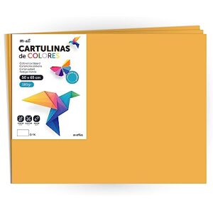 M-OFFICE Cartoncino colorato 50x65 cm 180 g - giallo - 250 fogli - Cardstock M-OFFICE Cartoncino colorato 50x65 cm 180 g - giallo - 250 fogli - Cardstock