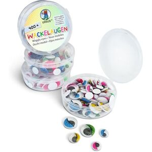 URSUS Ludwig Baehr- -Occhietti, occhietti autoadesivi in 5 Colori Diversi in 4 Misure (Ø 10-20 mm), 400 Pezzi, Multicolore, Taglia Unica, URSUS Ludwig Baehr- -Occhietti, occhietti autoadesivi in 5 Colori Diversi in 4 Misure (Ø 10-20 mm), 400 Pezzi, Multicolore, Taglia Unica,
