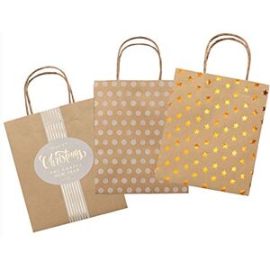 Borsa piccola di carta kraft di Natale - Sacchetto di carta Borsa piccola di carta kraft di Natale - Sacchetto di carta